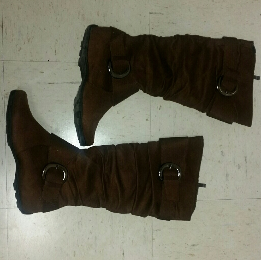 Knee high boots